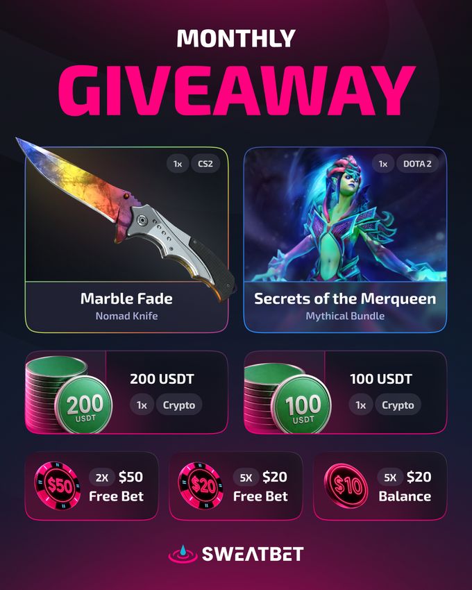Sweatbet June Giveaway