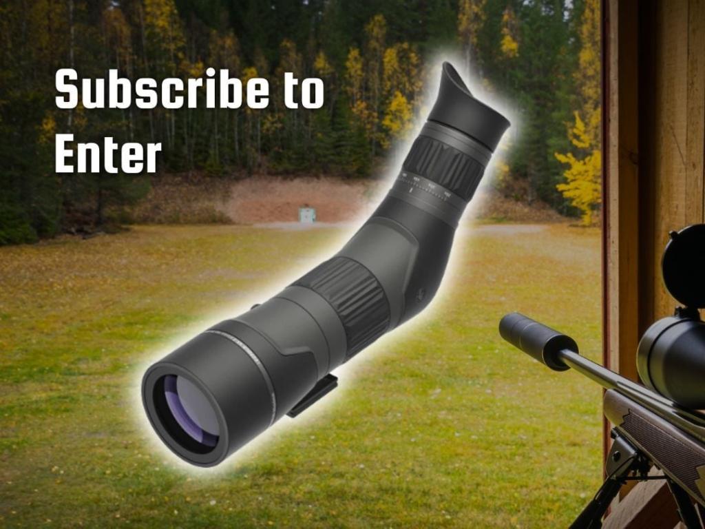 Win a Leupold SX-2 Alpine HD Angled, All Weather Spotting Scope