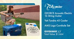 Takamine Summer Giveaway