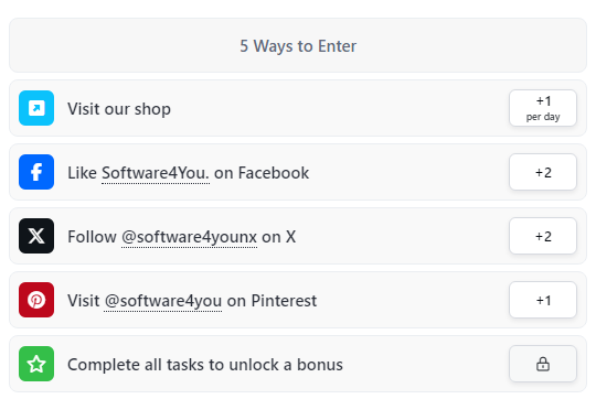 Win 20 Steam Or Amazon