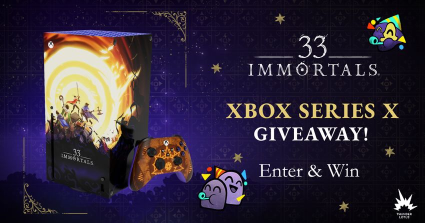 Win A 33 Immortals Xbox Series X