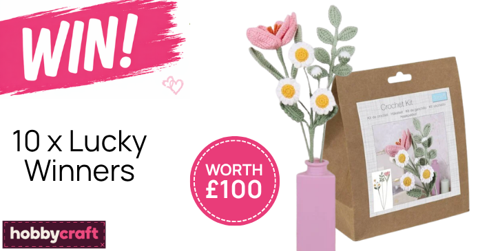 Win A Hobbycraft Floral Blooms Crochet Kit
