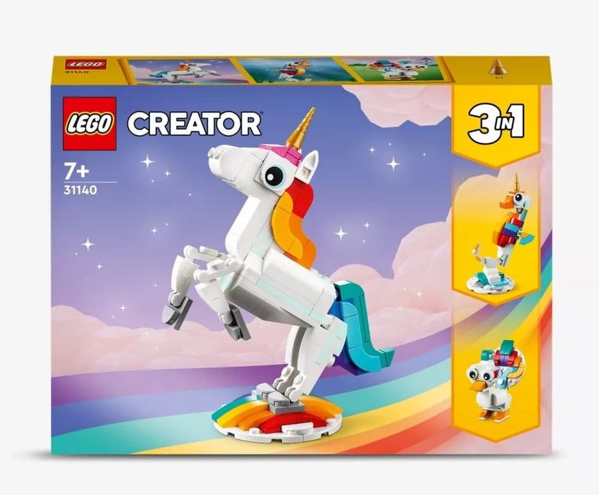 Win A Lego Creator 31140 Magical Unicorn Playset