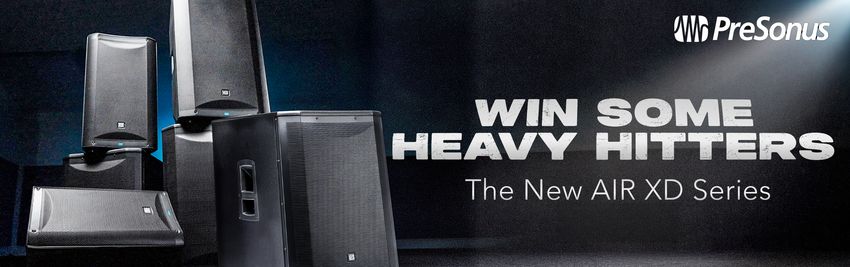 Win A Pair Of Presonus Air Xd Loudspeakers And A Sub