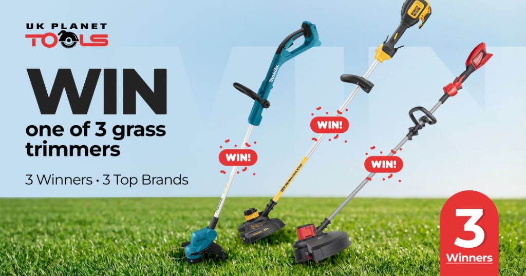 WIN A TOP BRAND GRASS TRIMMER