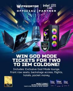 Win God Mode Tickets For Two To Iem Cologne 2026