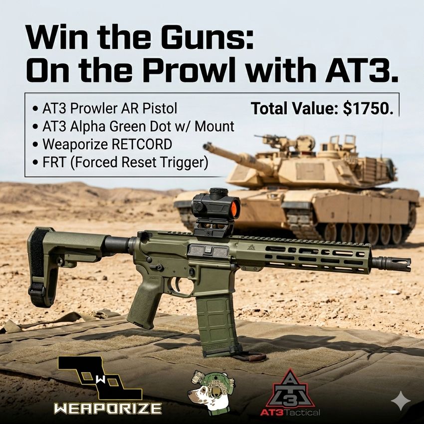 Win The Guns On The Prowl With At3