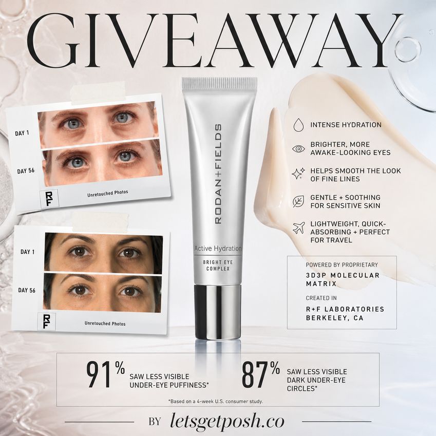 Win The Rodan Fields Active Hydration Bright Eye Complex