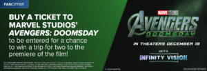 Fandango’s Super Premiere Trip Sweepstakes