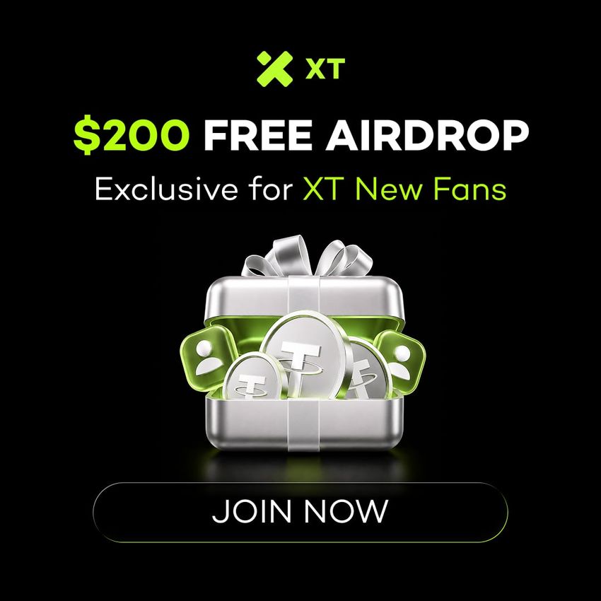 200 Free Airdrop For Xt New Fans