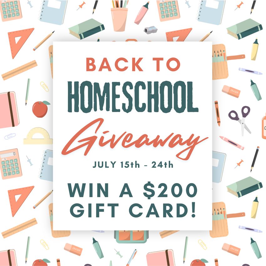2026 Back To Homeschool Giveaway