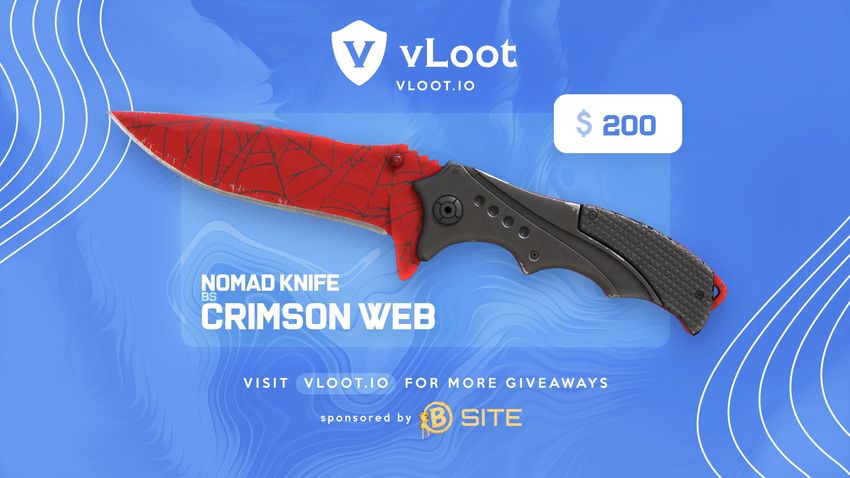 Nomad Knife Crimson Web Giveaway