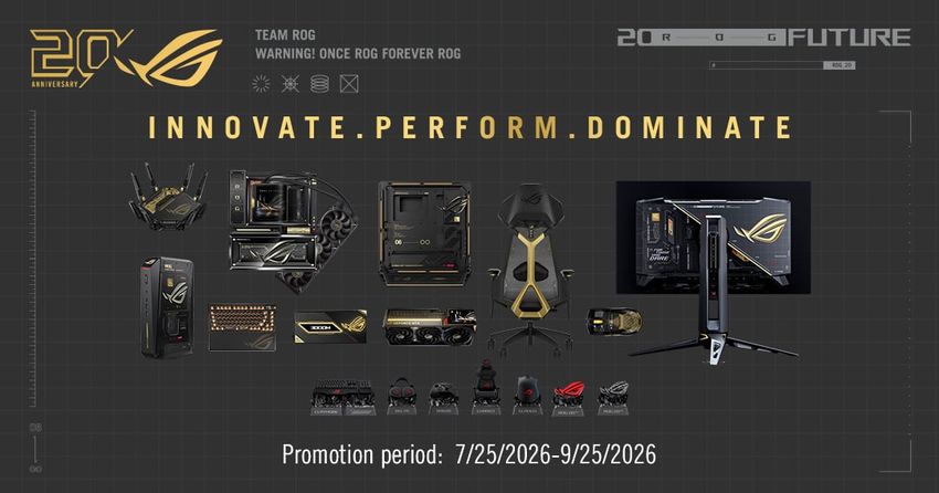 Rog 20Th Anniversary Gleam Giveaway