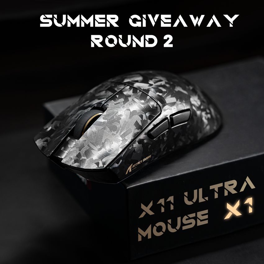 Attack Shark Summer Giveaway Round 2