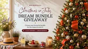 Balsam Hill Uk Christmas In July Dream Bundle Giveaway