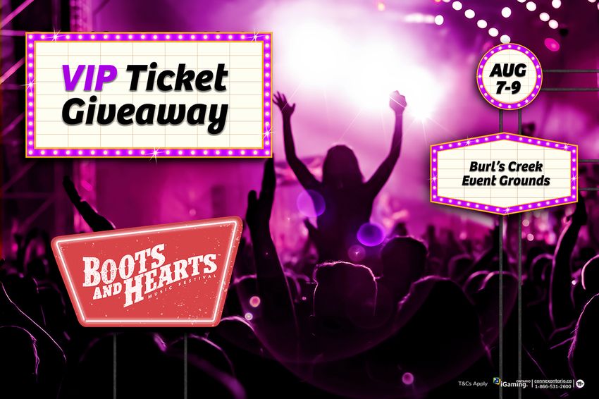 Boots And Hearts Vip Tickets Giveaway