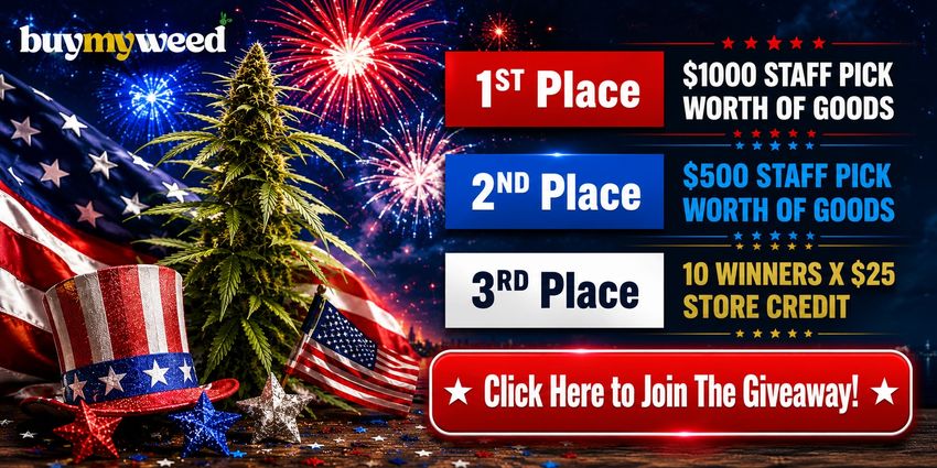 Buymyweedusa July Sizzle Giveaway 1 000 In Cash Prizes