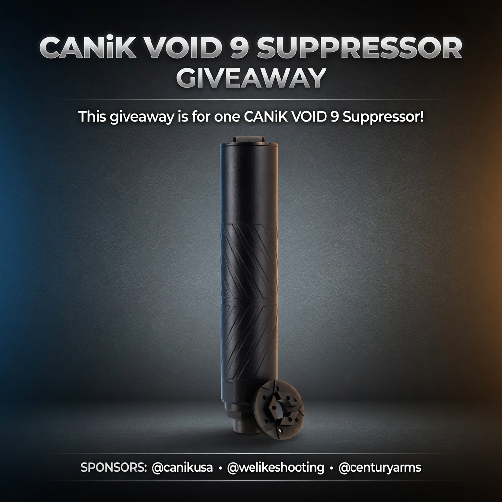 CANiK VOID 9 Suppressor Giveaway