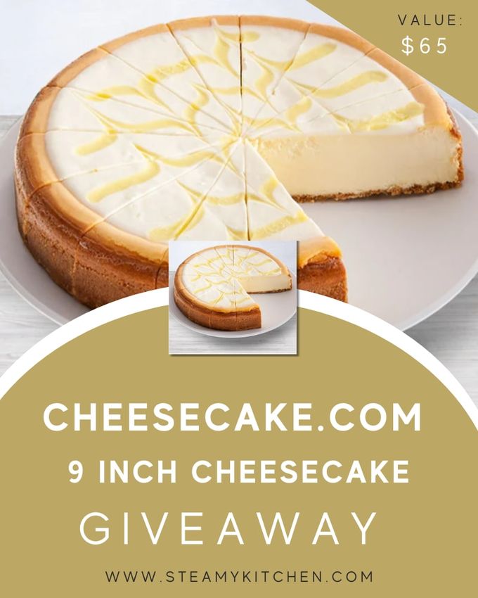 Cheesecake.com 9 Inch Cheesecake Giveaway