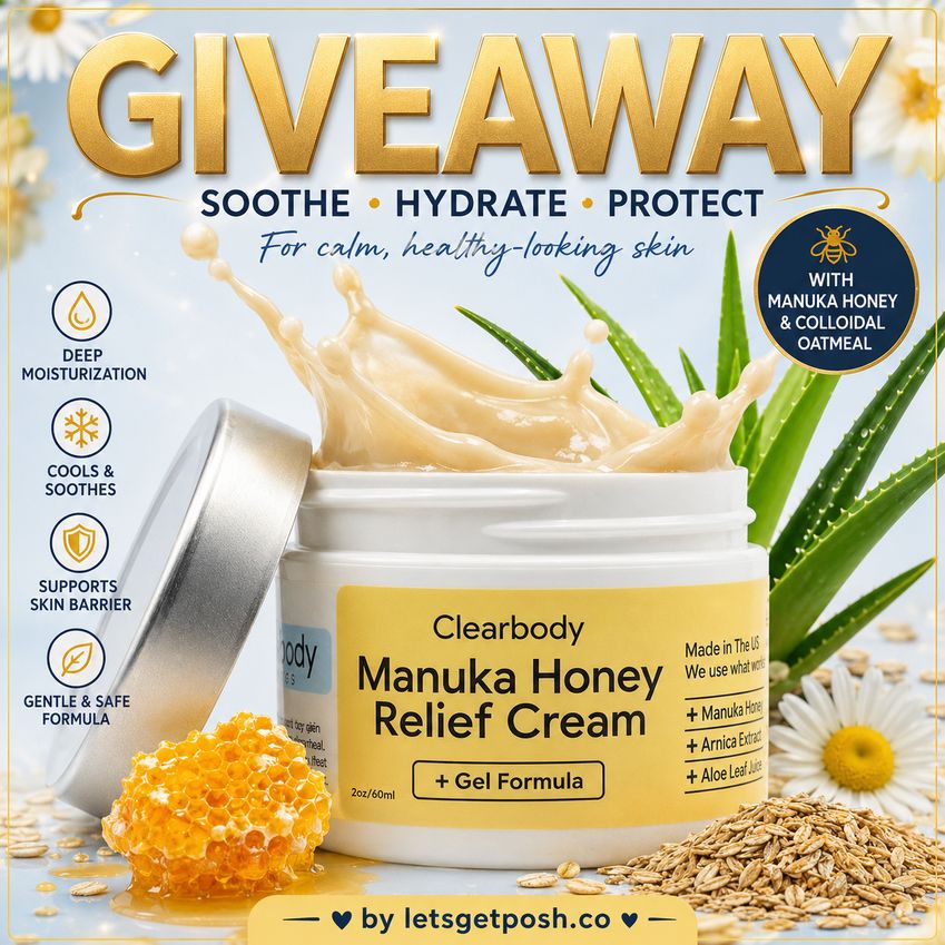 Clearbody Organics Manuka Honey Gel Cream Giveaway