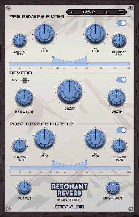 Epica Audio Resonant Reverb