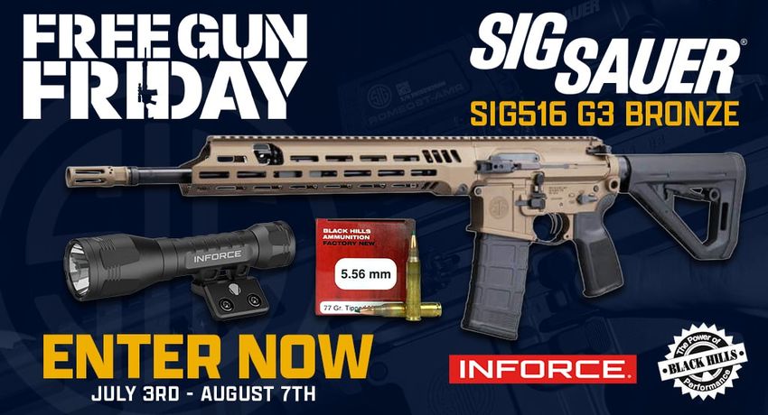 Enter to Win The SIG SAUER 516 G3 Bronze!
