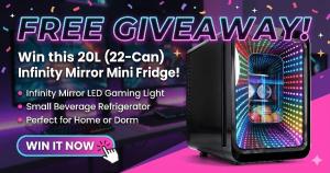 Gaming Mini Fridge Giveaway