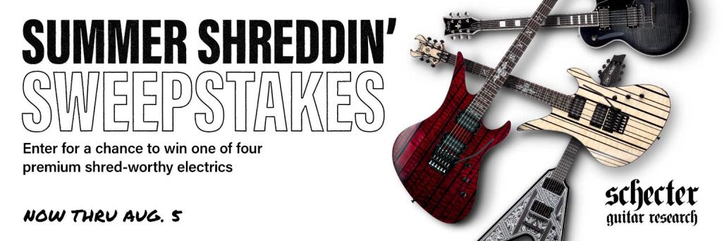 Guitar Center–Summer Shreddin’ Sweepstakes
