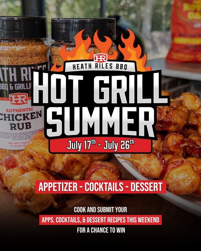 Heath Riles Bbq Hot Grill Summer Giveaway Round 1