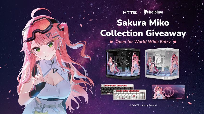 Hyte Sakura Miko Collection Giveaway
