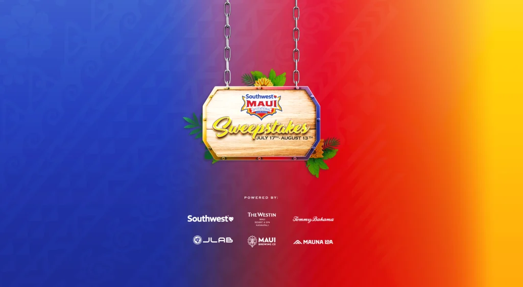 Kemper Sports Marketing–Southwest Maui Invitational Sweepstakes