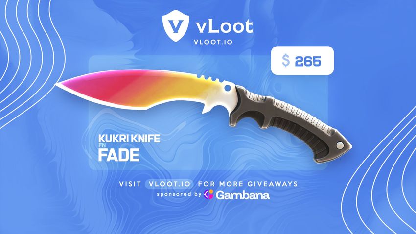 Kukri Knife Fade Giveaway