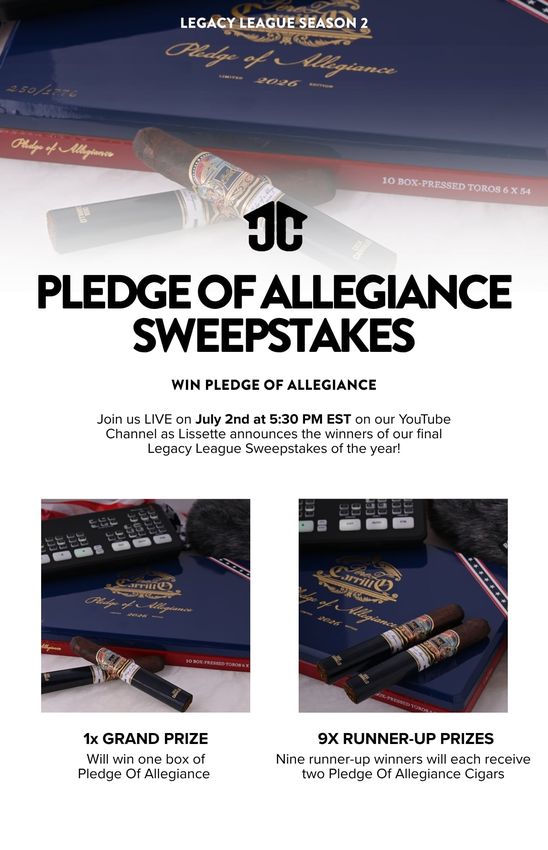 Legacy League Season 2 Pledge Of Allegiance