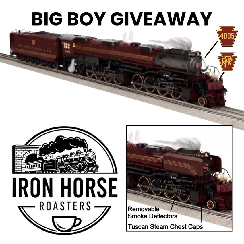 Lionel Vision Prr Big Boy 4005 Giveaway