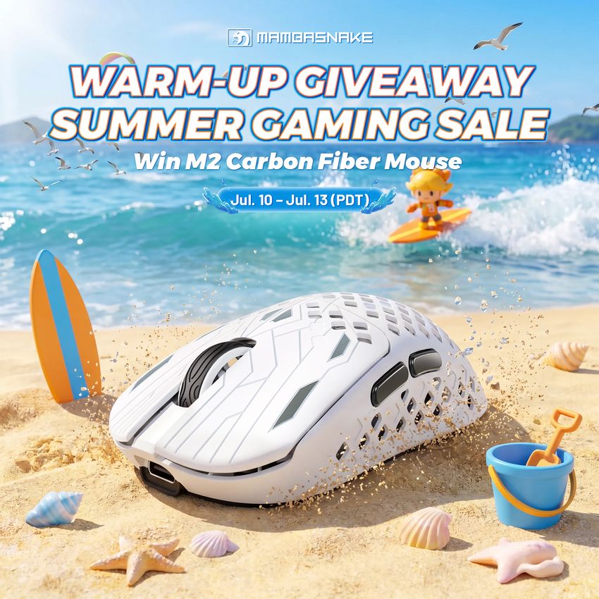 Mambasnake Summer Gaming Sale Warm Up Giveaway