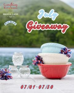 Mason Cash And Kilner Bundle July Giveaway