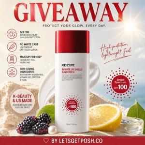 Re Cipe Spf 100 Sun Shield Giveaway