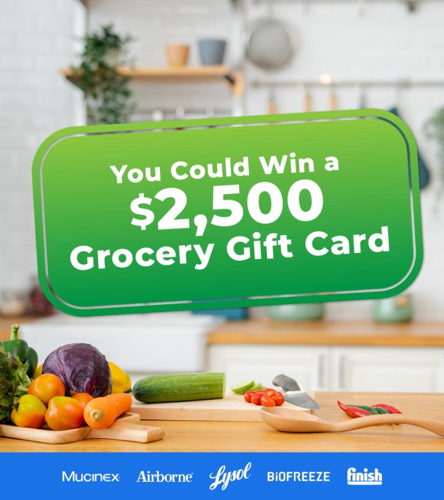 Reckitt–$4,000 Summer Staycation Sweepstakes