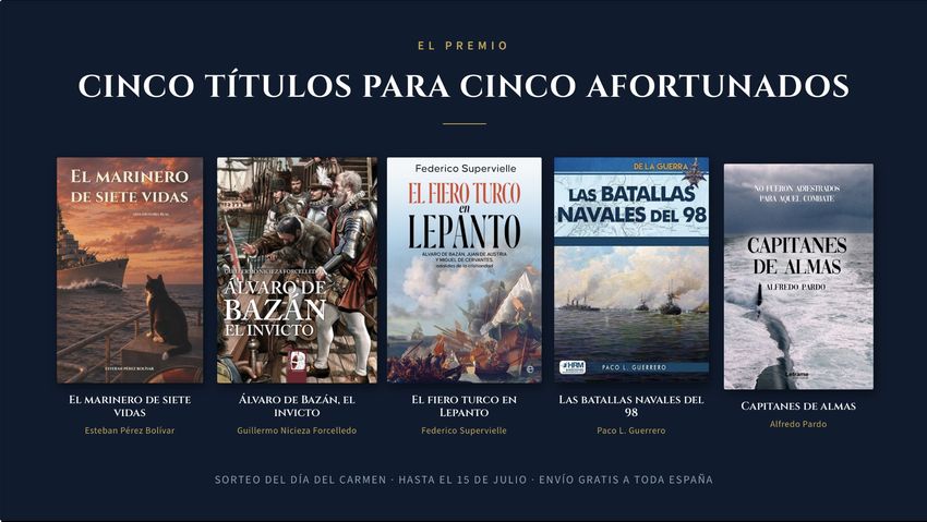 Sorteo Del Dia Del Carmen 5 Libros Dedicados