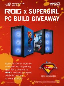 Supergirl Gaming Pc Giveaway