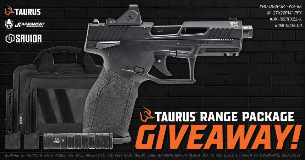 Taurus TX22 Gen 2 Suppressor Range Package