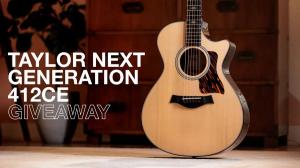Taylor Next Generation 412ce Acoustic Guitar Giveaway