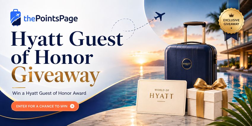 Thepointspage X Hyatt Guest Of Honor Giveaway