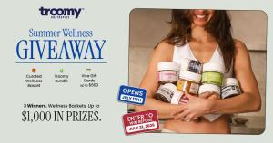 Troomys Summer Wellness Giveaway