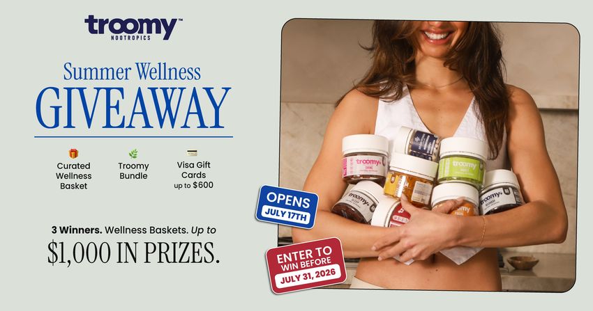 Troomys Summer Wellness Giveaway