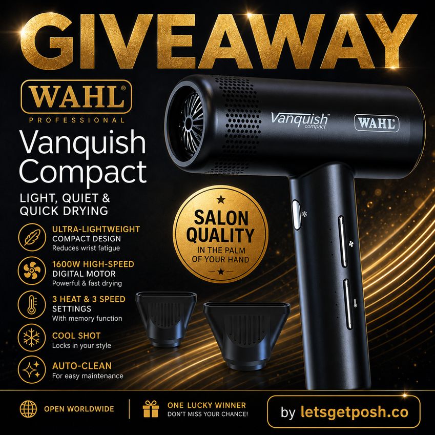 Wahl Professional Vanquish Compact Hair Dryer Giveaway