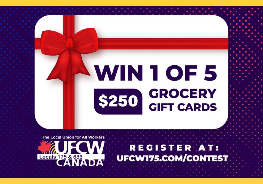Win A 250 Grocery Gift Card