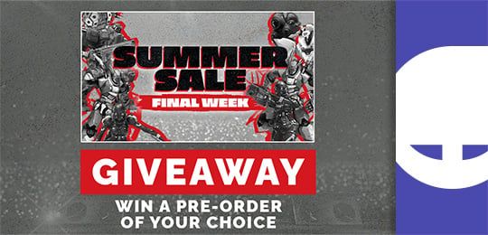 Win A Game Pre Order Of Your Choice