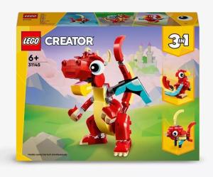 Win A Lego Creator 3 In 1 Red Dragon Playset