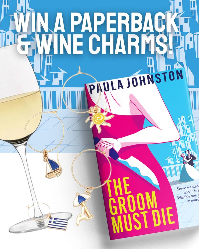 Win A Paperback A Set Of Wine Charms